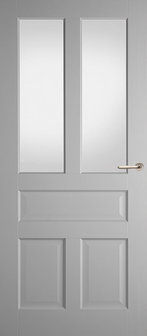 Weekamp binnendeur WK6592 Incl. Facetglas blank