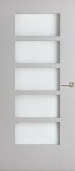 Weekamp binnendeur WK65015 Incl. Mat glas