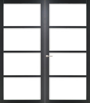 Weekamp dubbele binnendeur 6308 Incl. Blank glas