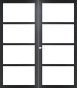 Weekamp dubbele binnendeur 6308 Incl. Blank glas