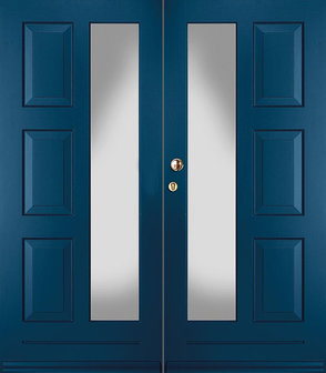 Weekamp WK1544 dubbele voordeur incl. blank isolatieglas