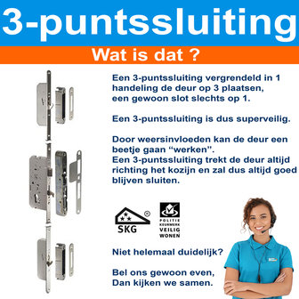 Skg*** 3-puntssluiting