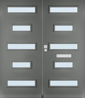 Skantrae SKN661 dubbele voordeuren incl. blank isolatieglas