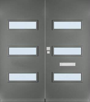 Skantrae SKN663 dubbele voordeuren incl. blank isolatieglas