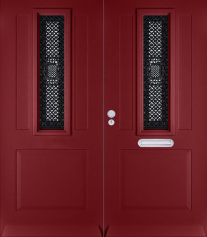 Skantrae SKN2724 dubbele voordeuren incl. blank isolatieglas&amp;Rooster GT15