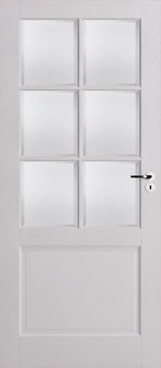 Skantrae binnendeur E020 incl. blank facet glas