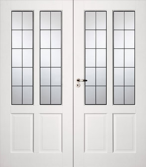 Skantrae dubbele binnendeur SKS 1242 Incl. glas in lood (11)