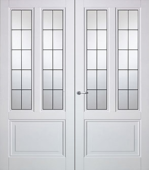 Skantrae dubbele binnendeur SKS 2240 Incl. glas in lood (11)