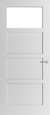 Weekamp binnendeur WK6517 Incl. Facetglas blank