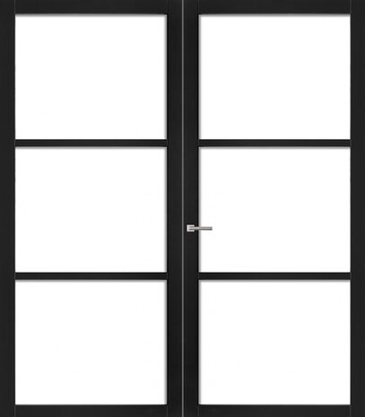 Weekamp dubbele binnendeur 6306 Incl. Blank glas
