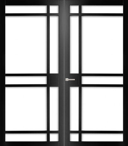 Weekamp dubbele binnendeur 6316 Incl. Blank glas