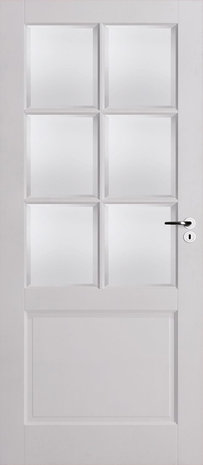 Skantrae binnendeur E020 incl. blank facet glas