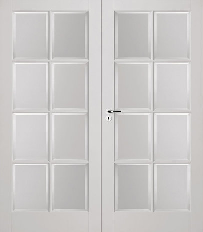 Skantrae dubbele binnendeur E 003 Incl. blank facetglas