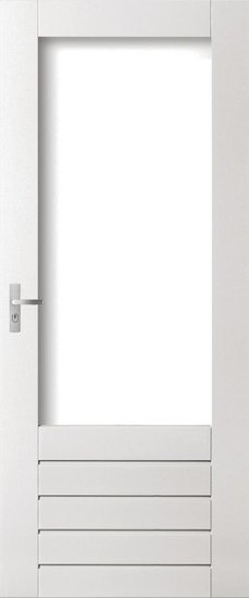 Weekamp achter/terrasdeur WK4051 incl. blank isolatieglas