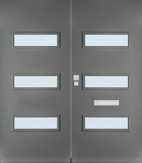 Skantrae SKN663 dubbele voordeuren incl. blank isolatieglas