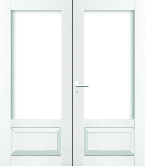 Weekamp achter/terrasdeuren WK 4161 incl. blank isolatieglas