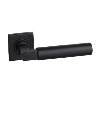 Weekamp Deurkruk Combo Square Zwart