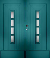 Weekamp WK1715 dubbele voordeur incl. blank isolatieglas
