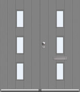 Skantrae SKN650 dubbele voordeuren incl. blank isolatieglas