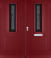 Skantrae SKN2724 dubbele voordeuren incl. blank isolatieglas&amp;Rooster GT15