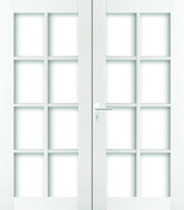 Weekamp achter/terrasdeuren WK 4018 incl. blank isolatieglas