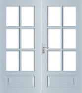Weekamp achter/terrasdeuren WK 4156 incl. blank isolatieglas