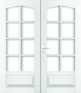 Weekamp achter/terrasdeuren WK 4558 incl. blank isolatieglas