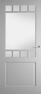 Binnendeur Weekamp WK 6524, incl. blank glas (A1-B2)