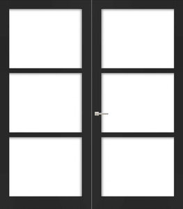 Dubbele binnendeur Weekamp WK 6356, incl. blank glas