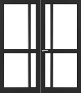 Dubbele binnendeur Weekamp WK 6362, incl. blank glas