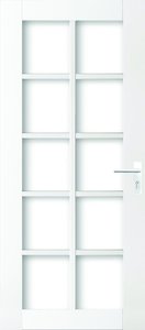 Terras/Achterdeur Weekamp WK 4010, Incl. HR++ isolatieglas&roedeverdeling