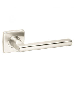 Weekamp deurkruk Flat Rvs vierkant