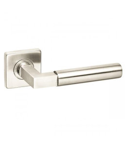 Weekamp deurkruk Combo Square Rvs vierkant