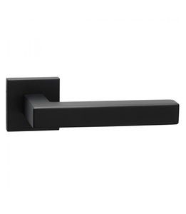 Weekamp deurkruk Solid Black vierkant
