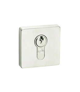 Weekamp Premium cilinderrozet Rvs vierkant (set)
