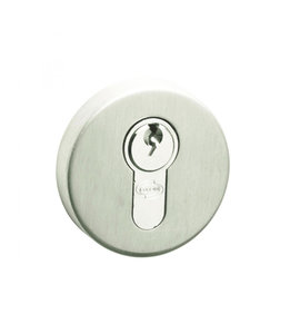 Weekamp Premium cilinderrozet Rvs rond (set)