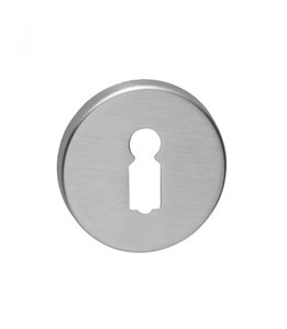 Weekamp Sleutelrozet Mat Chroom rond (set)