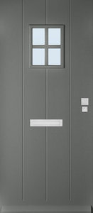 Voordeur Skantrae SKN 666, Incl. HR++ isolatieglas
