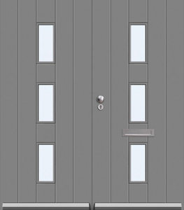 Dubbele voordeur Skantrae SKN 650, Incl. HR++ isolatieglas