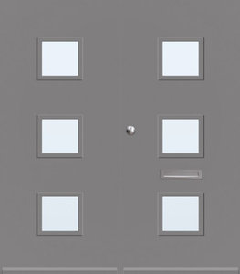 Dubbele voordeur Skantrae SKN 654, Incl. HR++ isolatieglas