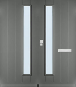 Dubbele voordeur Skantrae SKN 664, Incl. HR++ isolatieglas