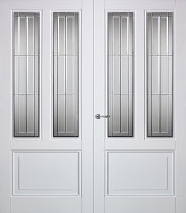 Dubbele binnendeur Skantrae SKS 2240 incl. glas in lood (18)
