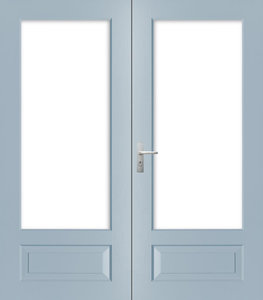 Dubbele achter/terrasdeur Weekamp WK 4151, Incl. HR++ isolatieglas