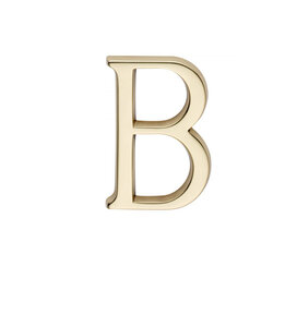 Skantrae Letter B Messing